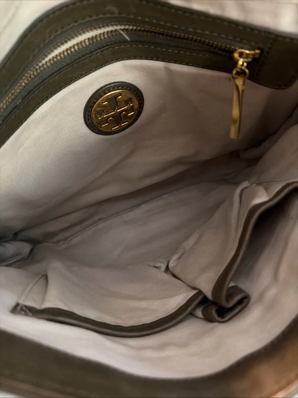 Tory Burch Leather Studded Crossbody Flap Adjustable Bag
